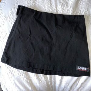 Unif O-ren skirt in black, size S